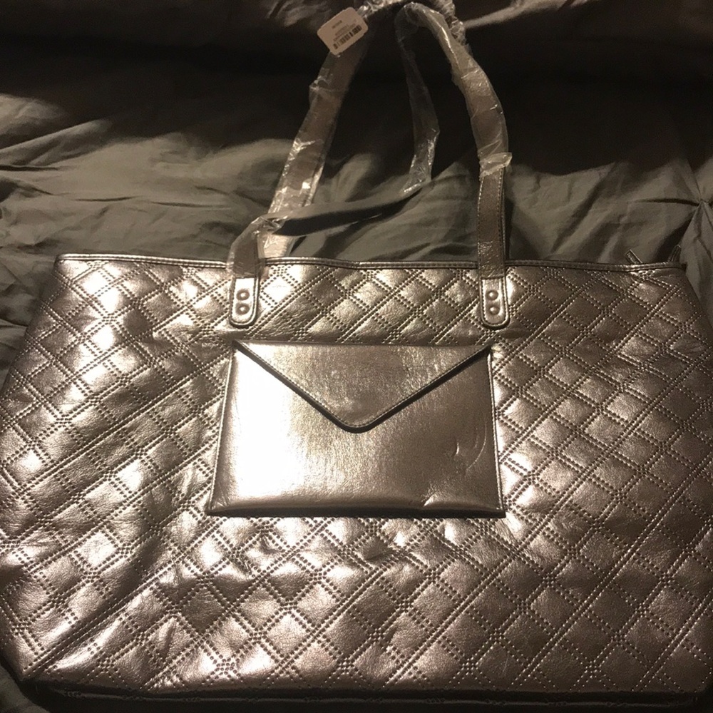 Silver Tote